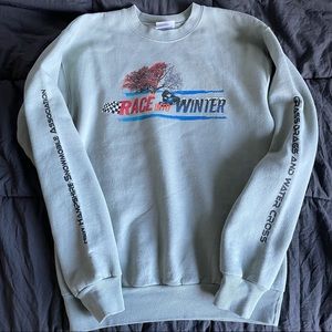 Race Into Winter Crewneck